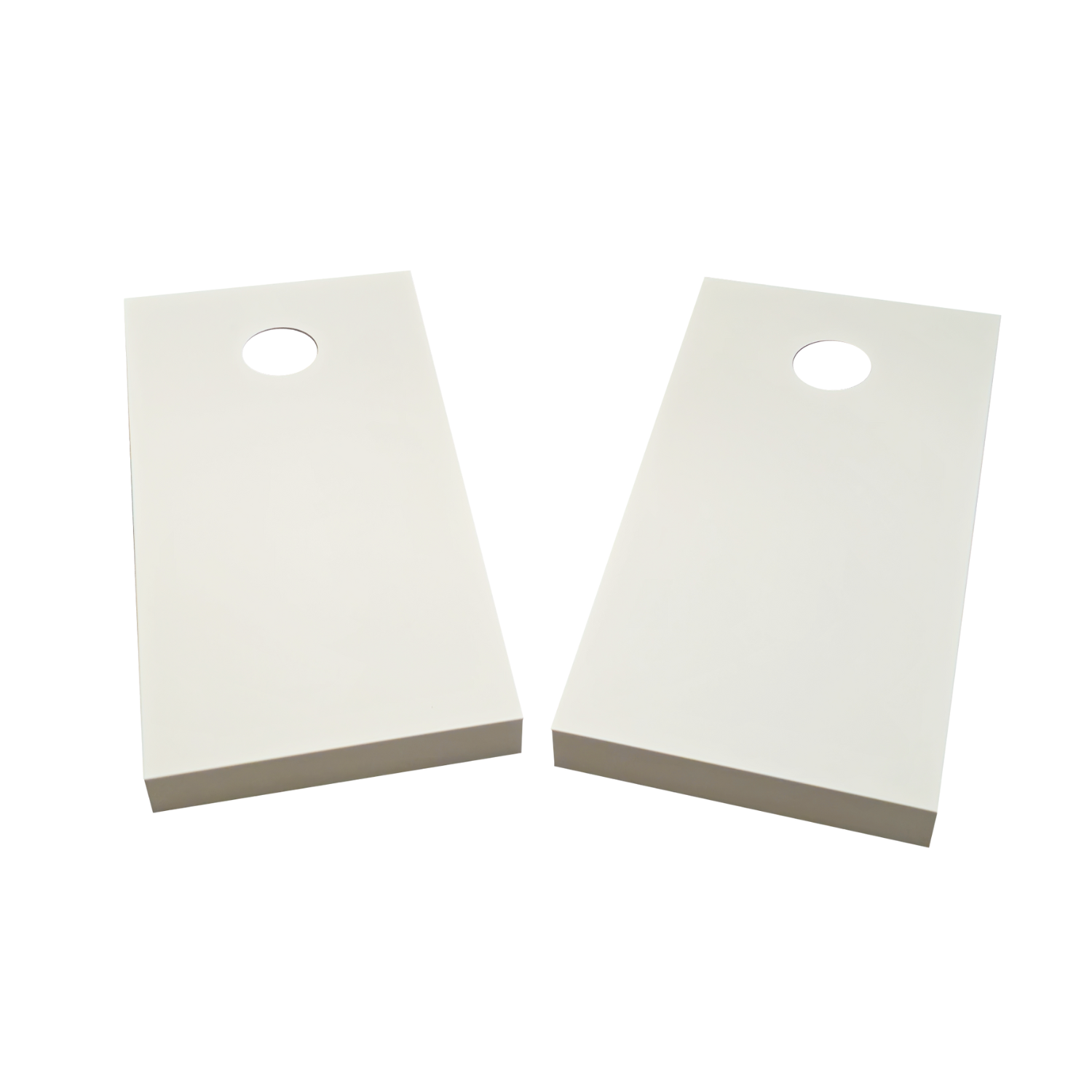 Weatherproof Cornhole Boards - Sailcloth White