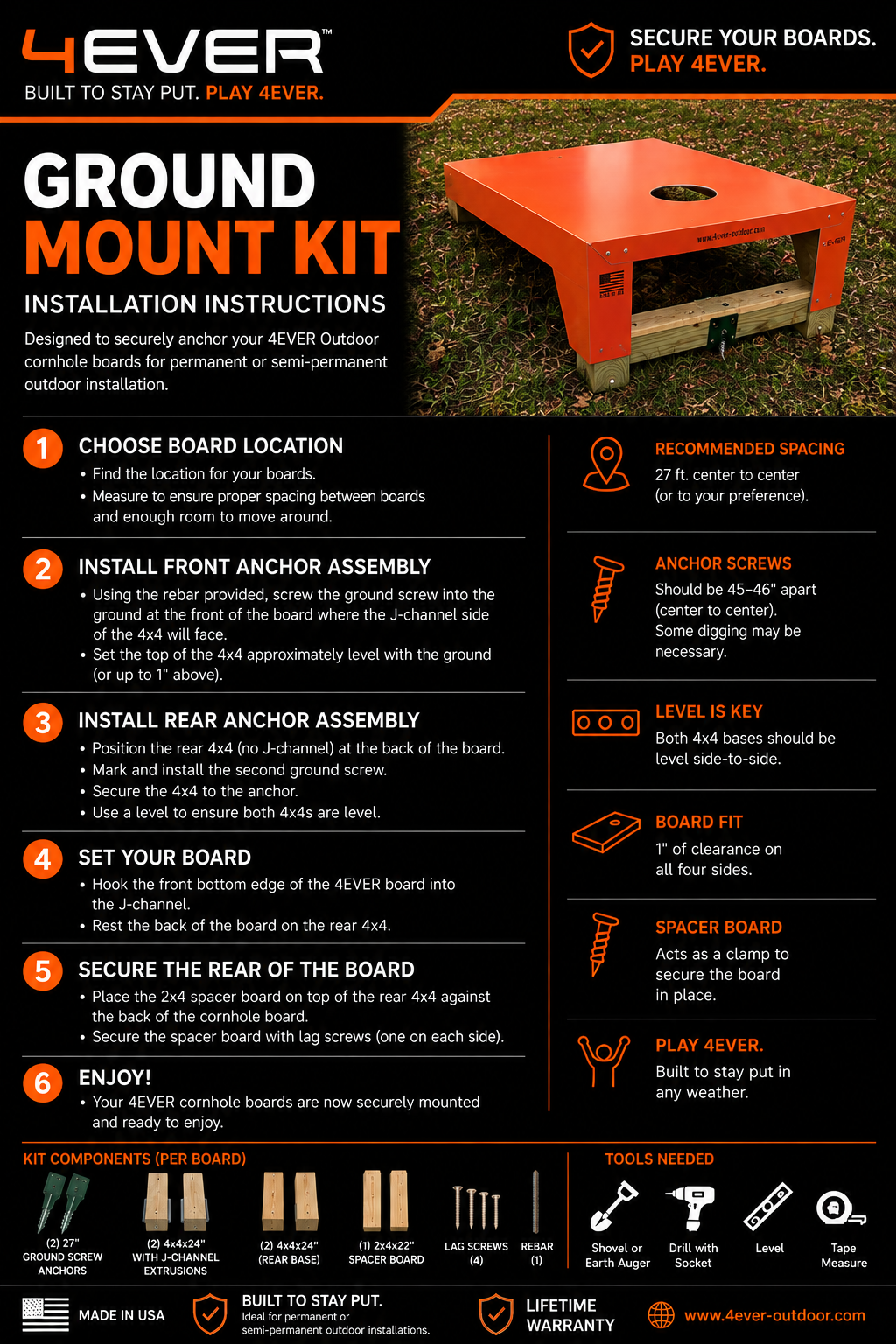 Ground Mounting Kit