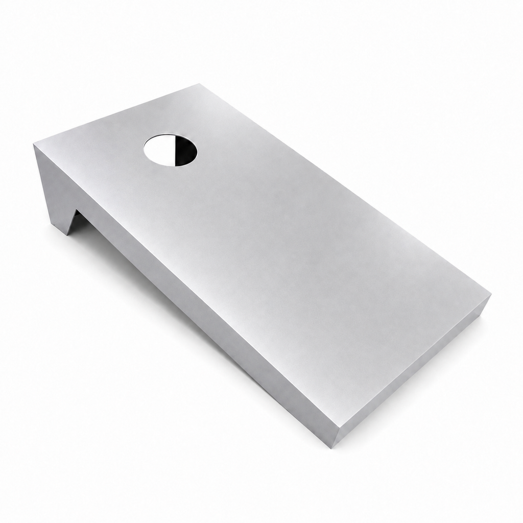 4ever Cornhole Boards - Bright Silver