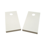 Weatherproof Cornhole Boards - Sailcloth White