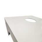 Weatherproof Cornhole Boards - Sailcloth White
