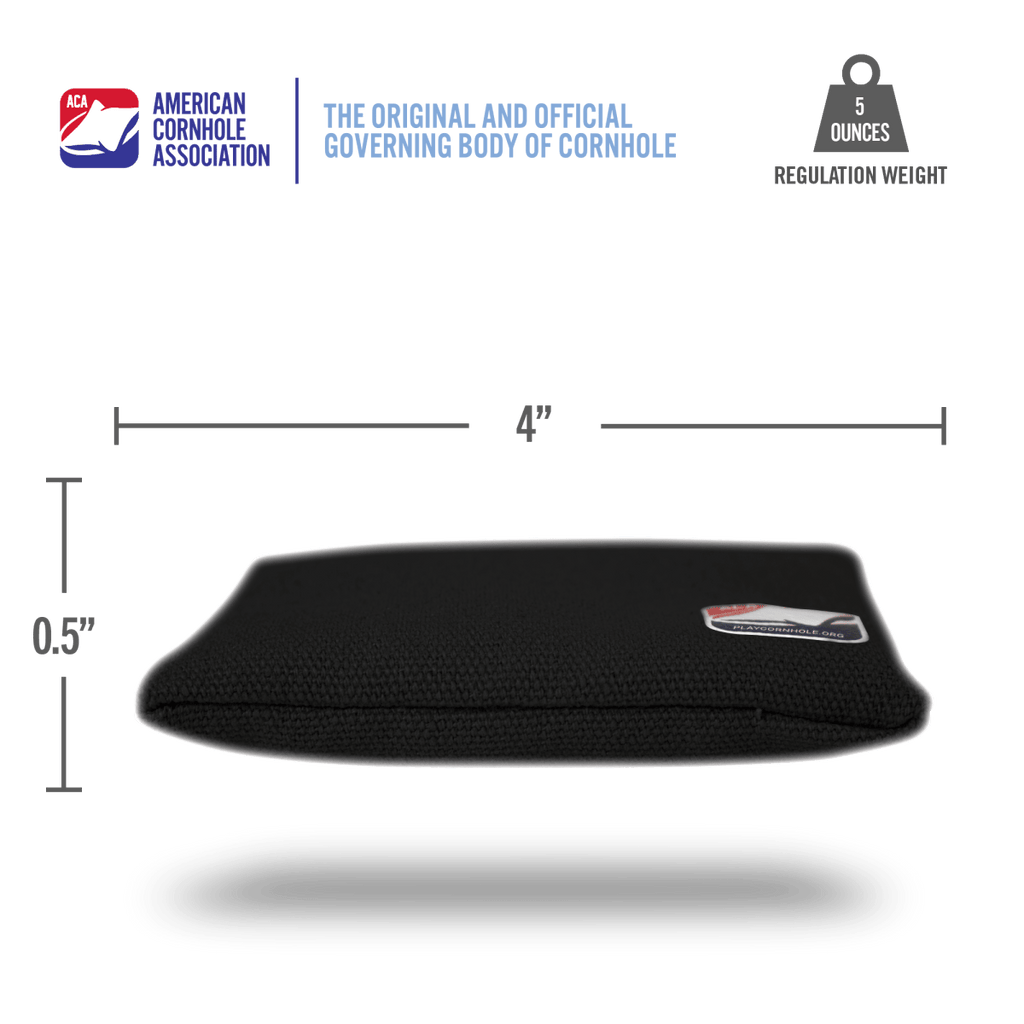 Black Daily 44x Cornhole Bags