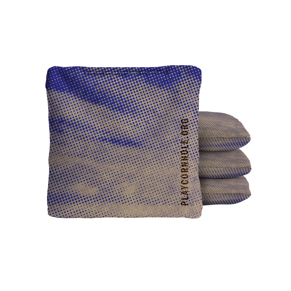 Halftone Horizon Blue NXT Dri-Tek Cornhole Bags