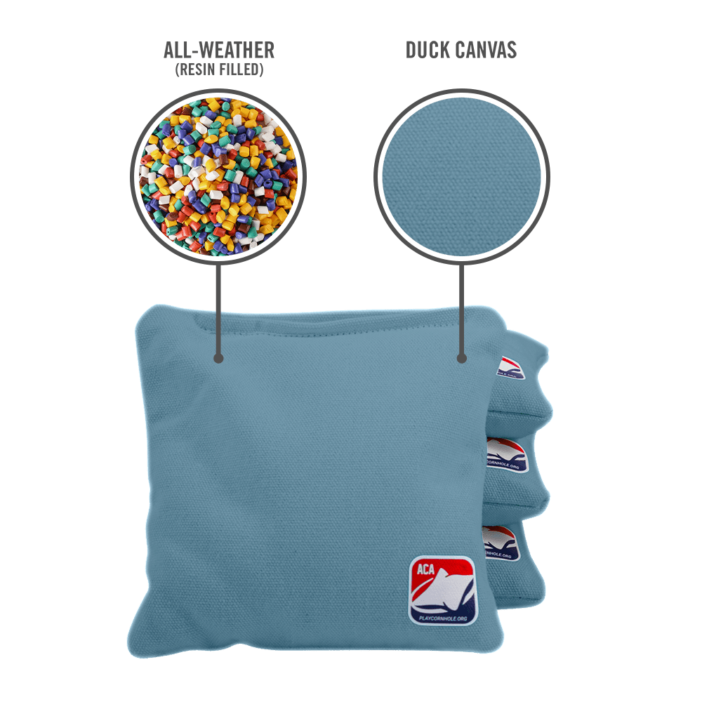 Light Blue Daily 66x Cornhole Bags
