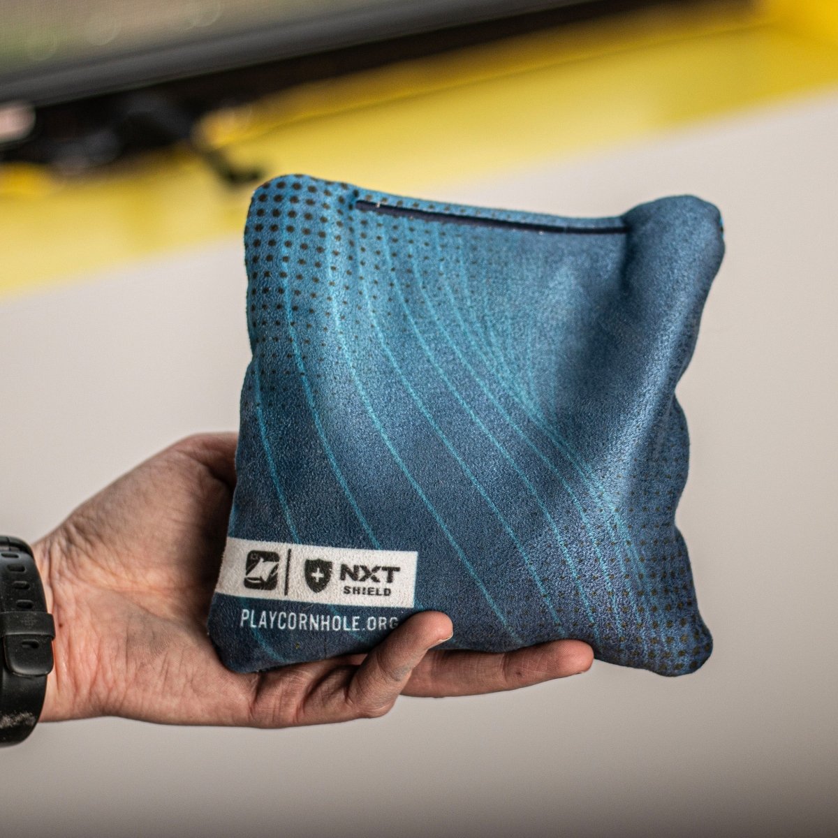 Navy NXT Shield Cornhole Bags