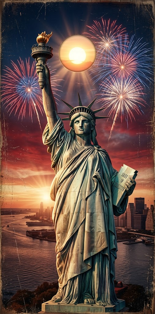 Vinyl Wrap (DIY Install) - Lady Liberty Fireworks